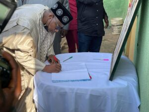 Gov Bala Kauran Bauchi Commiserates With Senator Aduda [Photos]