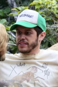 Pete Davidson In first Photographs After Split From Kim Kardashian Spotted On Set Of Wizards