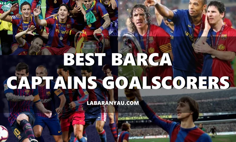 Top 10 All-Time Best FC Barcelona Captains With The Most Goals