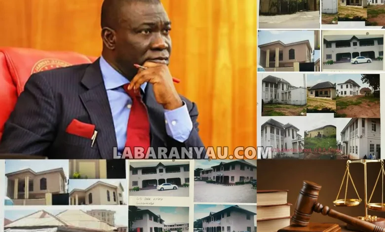 FG takes over Ekweremadu’s 40 properties And secures Interim Forfeiture Order