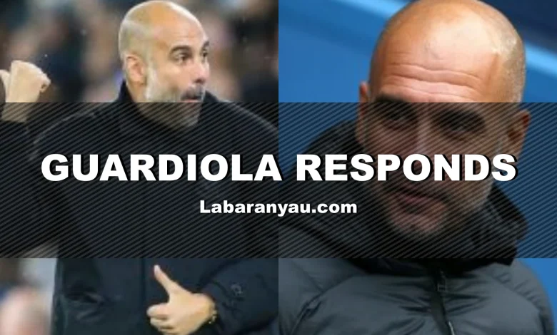 Pep Guardiola Reacts Ahead of Titanic Clash With Liverpool at Anfield on the 16th