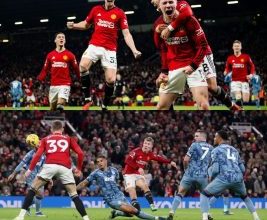 Manchester United 3 v 2 Aston Villa Full Match Highlights