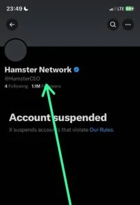 Hamster Kombat X Account