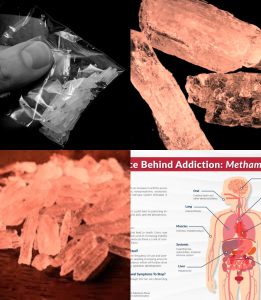 Ƙanƙara wanda aka fi sani da 'Ice', methamphetamine ko crystal meth