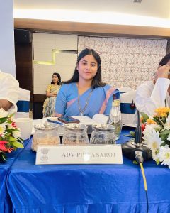 Priya Saroj Biography, Wiki, Age, Early Life, Education, Political Career, Engagement with Cricketer, Husband, Family, Net Worth, Facts, Instagram
